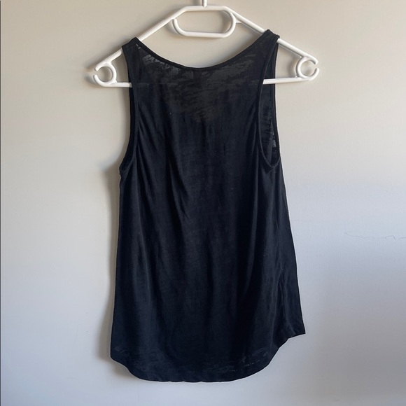 H&M Black Skull Graphic Tank Top Small - Picture 4 of 4